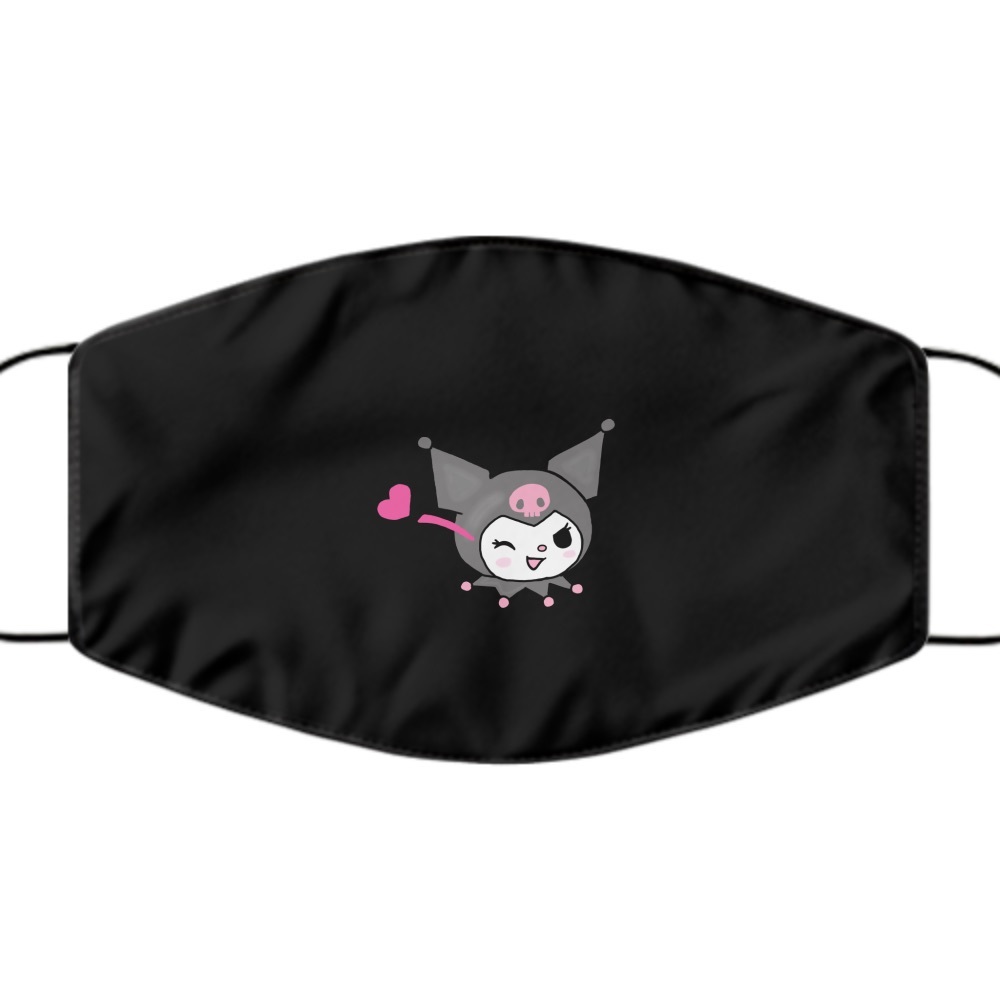 Kuromi face mask